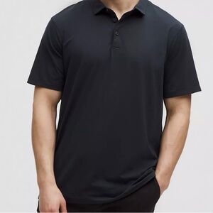 EUC Lululemon athletica Men's Navy Blue Evolution Polo Shirt
